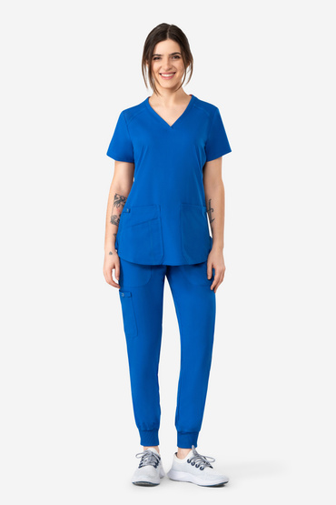 Set medical Med Couture Performance Touch - Hanorac 7459 + Pantaloni 7710, Royl