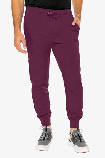 Pantaloni medicali pentru bărbați Med Couture RothWear, 7777-WINE