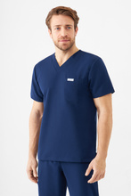 Bluza medicală pentru bărbați Uniformix RayOn, 3050-Navy
