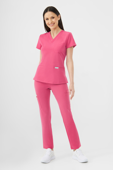 Set medical Uniformix RayOn, bluză 3000 + pantaloni 3030, Rust Red