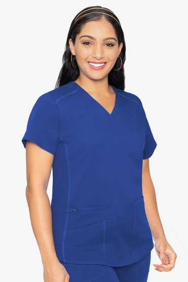 Bluză medicală pentru femei Med Couture Performance Touch, 7459-ROYL