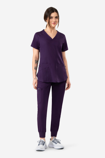 Set medical Med Couture Performance Touch - Hanorac 7459 + Pantaloni 7710, Egpl