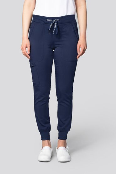 Pantaloni medicali pentru femei Med Couture Performance Touch, 7710-NAVY