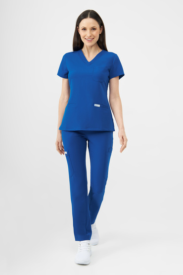 Set medical Uniformix RayOn, bluză 3000 + pantaloni 3030, Ceil blue