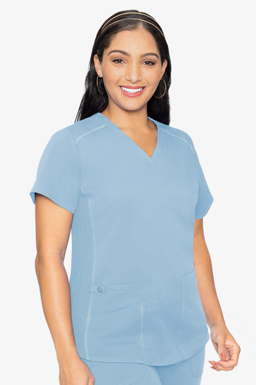Bluză medicală pentru femei Med Couture Performance Touch, 7459-PWNK