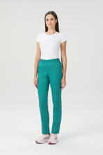 Pantaloni medicali pentru femei, FLEX ZONE FZ2049, verde.