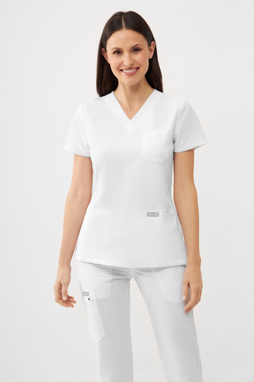 Pantaloni medicali pentru femei Uniformix RayOn, 3000-white
