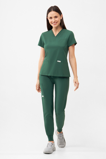 Set medical Uniformix Super Flex, bluza 4000 + pantaloni 4020
