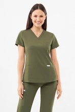 Pantaloni medicali pentru femei Uniformix RayOn, 3000-Tea Leaf