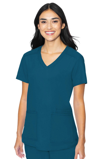 Bluză medicală pentru femei Med Couture INSIGHT, 2411-CARI