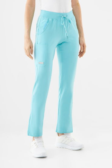 Pantaloni medicali pentru femei Uniformix Super Flex, 4030 Medical Green