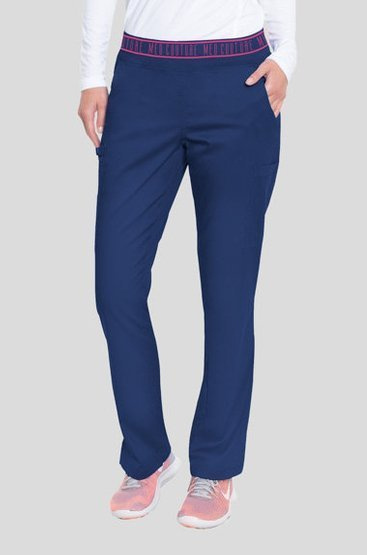 Pantaloni medicali pentru femei Med Couture Performance Touch, 7739-NAVY