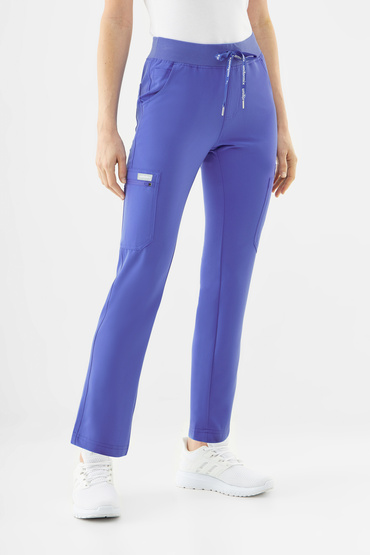 Pantaloni medicali de damă Uniformix RayOn, 3030,Ceil blue